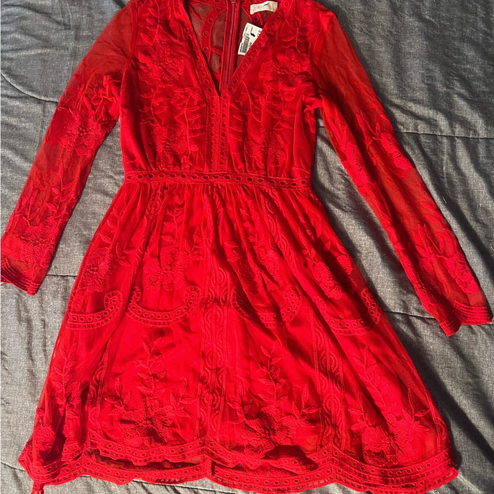 Red Altar’d State Dress, Size Small, Formal, Like New